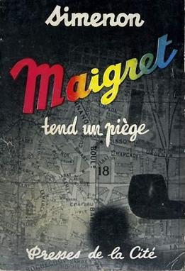 Cover of Maigret Sets a Trap