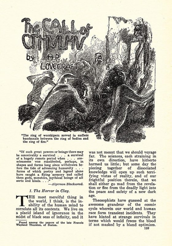 Cover of The Call of Cthulhu