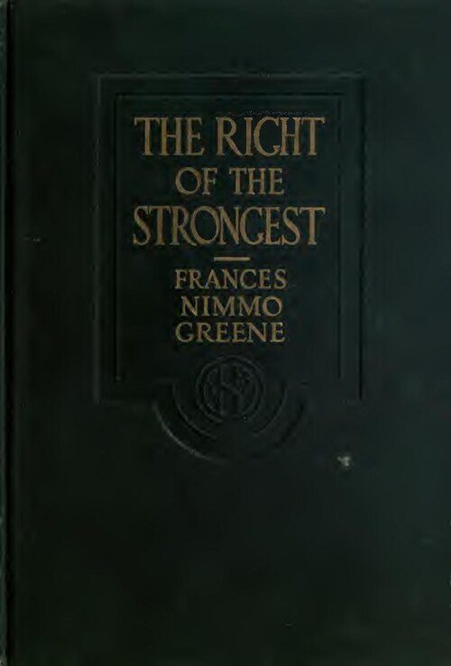 Cover of The Right of the Strongest
