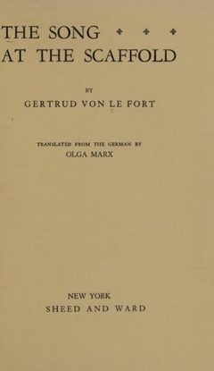 Cover of The last one at the scaffold