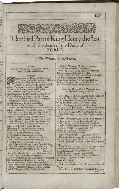 Cover of Henry VI, Part 3