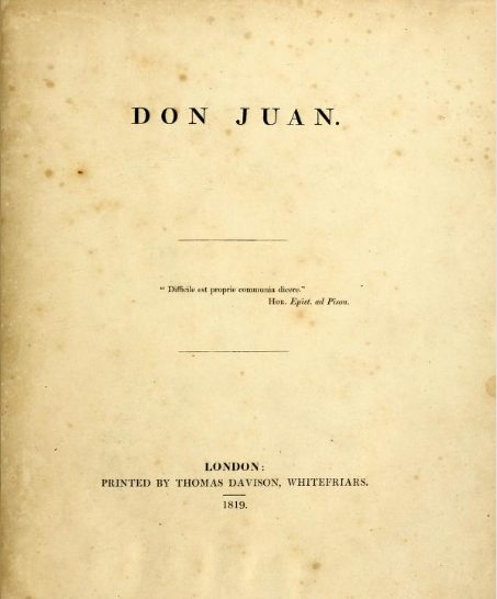Cover of Don Juan