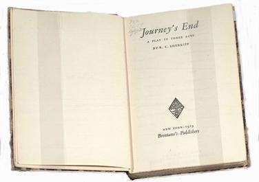 Cover of Journey's End