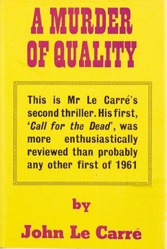 Cover of A Murder of Quality