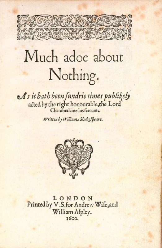 Cover of Much Ado About Nothing