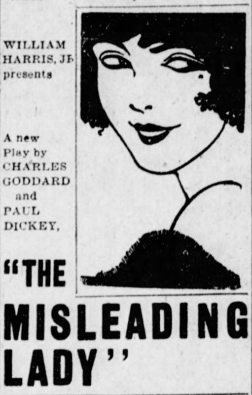 Cover of The Misleading Lady