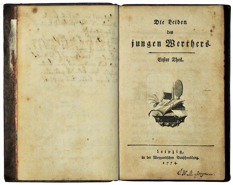 Cover of The Sorrows of Young Werther