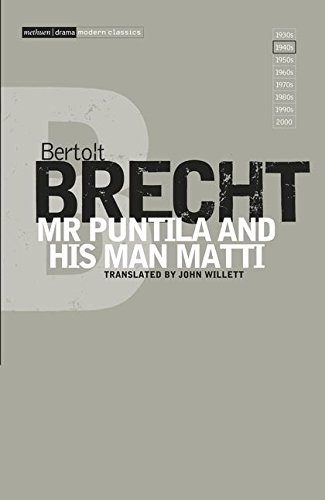 Cover of Mr Puntila and his Man Matti