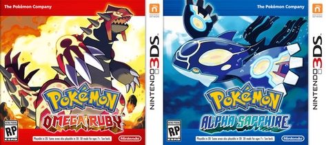 Cover of Pokémon Omega Ruby and Alpha Sapphire