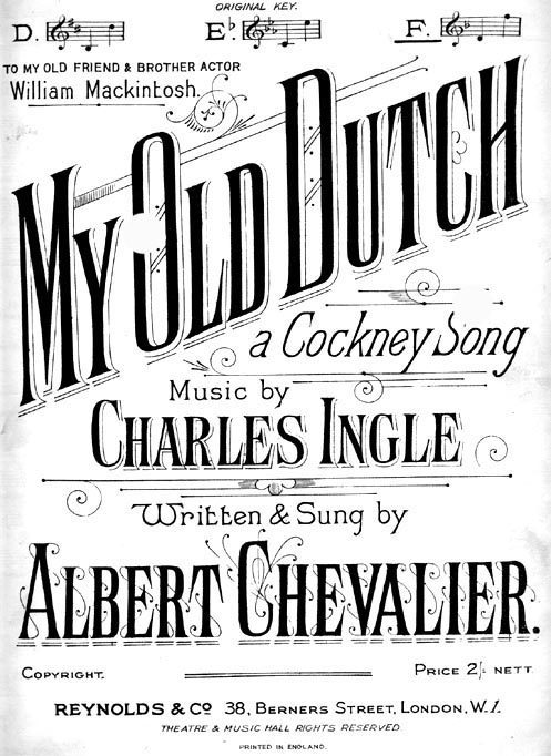 Cover of My Old Dutch