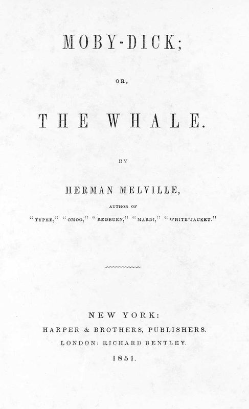 Cover of Moby-Dick
