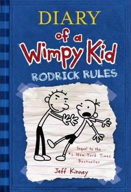 Cover of Diary of a Wimpy Kid: Rodrick Rules