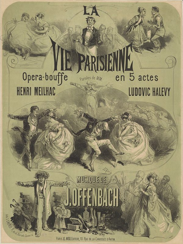 Cover of La vie parisienne