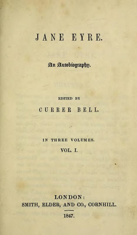 Cover of Jane Eyre