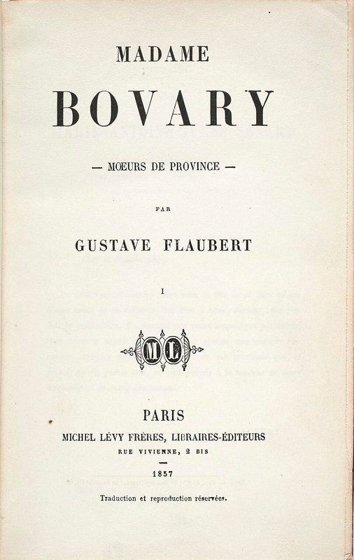 Cover of Madame Bovary