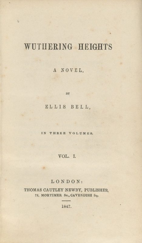 Cover of Wuthering Heights