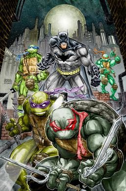 Cover of Batman/Teenage Mutant Ninja Turtles