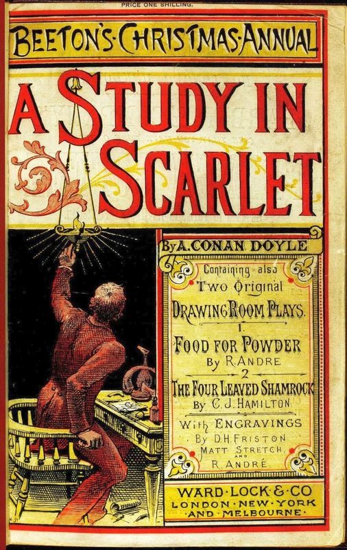 Cover of A Study in Scarlet