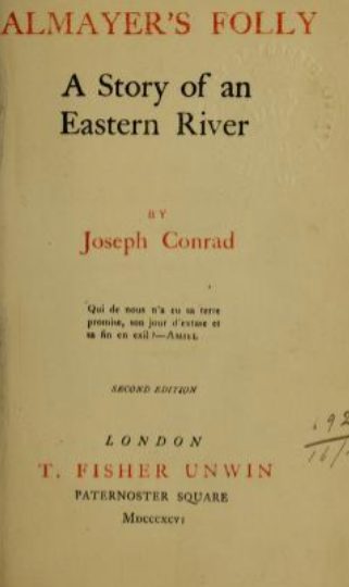 Cover of Almayer's Folly