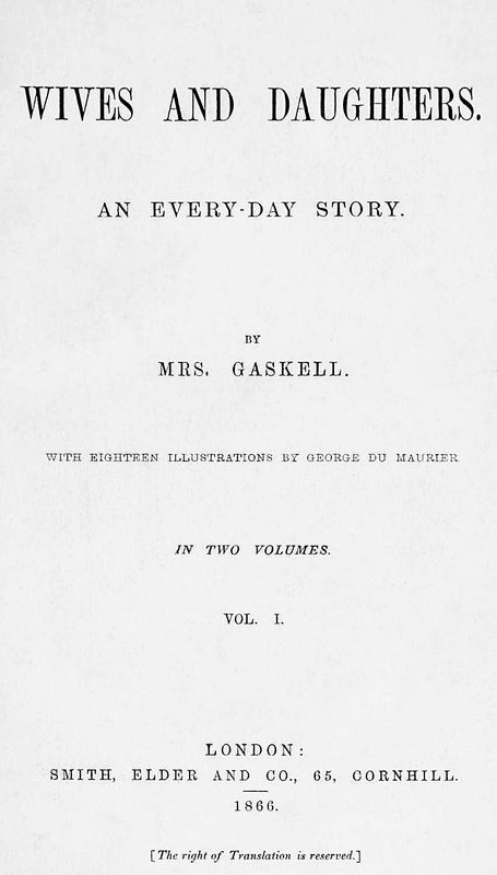 Cover of Wives and Daughters