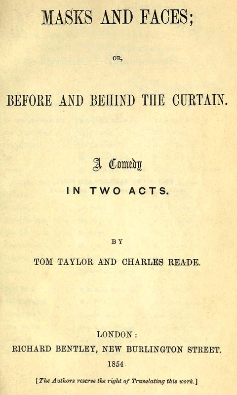 Cover of Masks and Faces