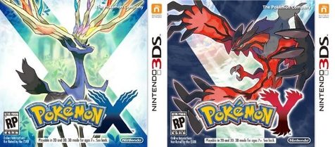 Cover of Pokémon X and Y