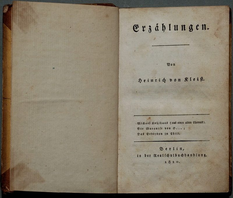 Cover of Michael Kohlhaas