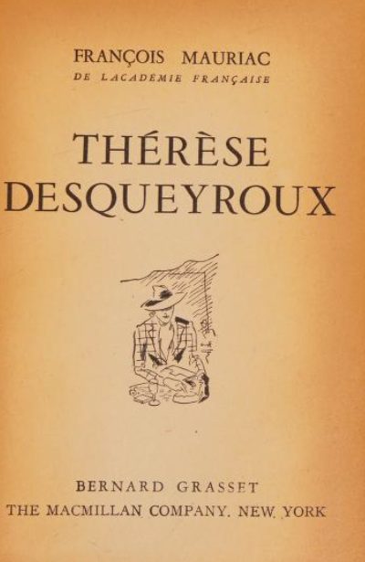 Cover of Thérèse Desqueyroux