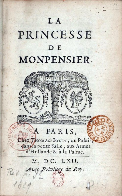 Cover of The Princess of Montpensier