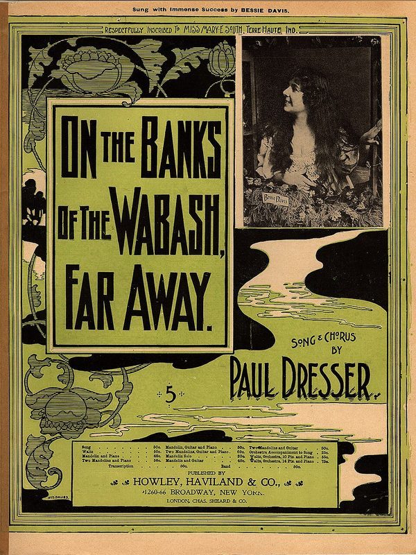 Cover of On the Banks of the Wabash, Far Away