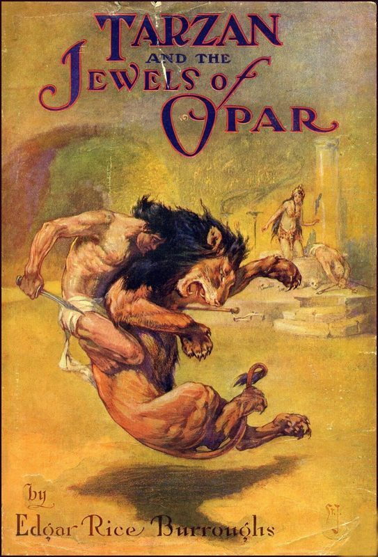 Cover of Tarzan and the Jewels of Opar