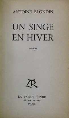 Cover of A Monkey in Winter