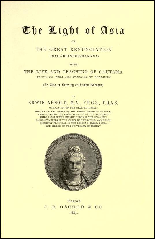 Cover of The Light of Asia