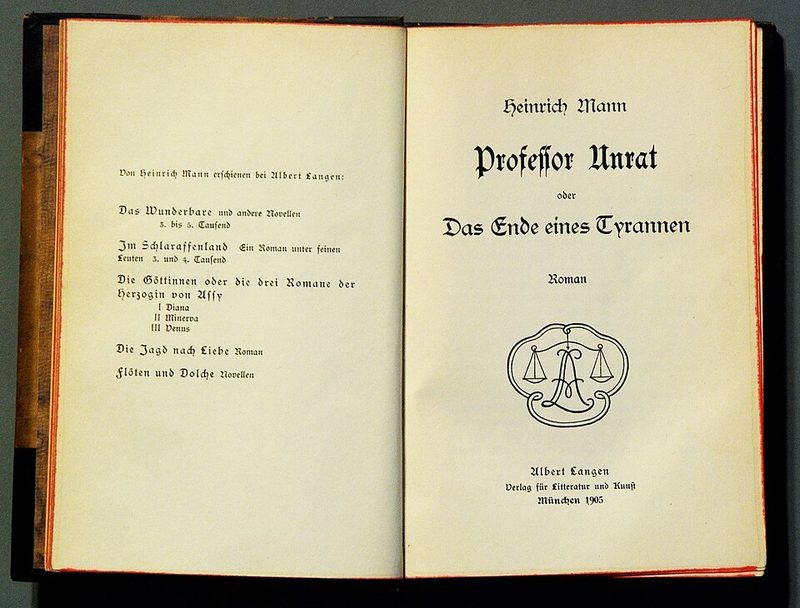 Cover of Professor Unrat