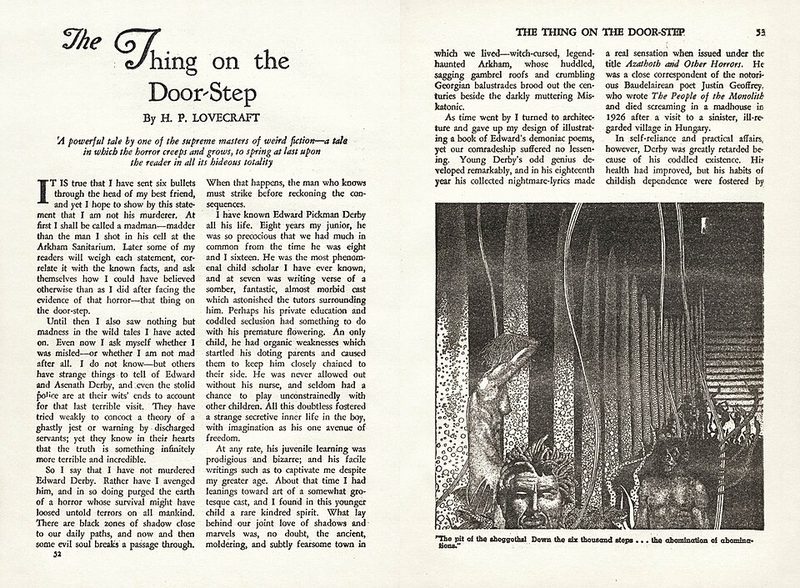 Cover of The Thing on the Doorstep