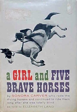 Cover of A Girl and Five Brave Horses