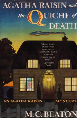 Cover of Agatha Raisin and the Quiche of Death