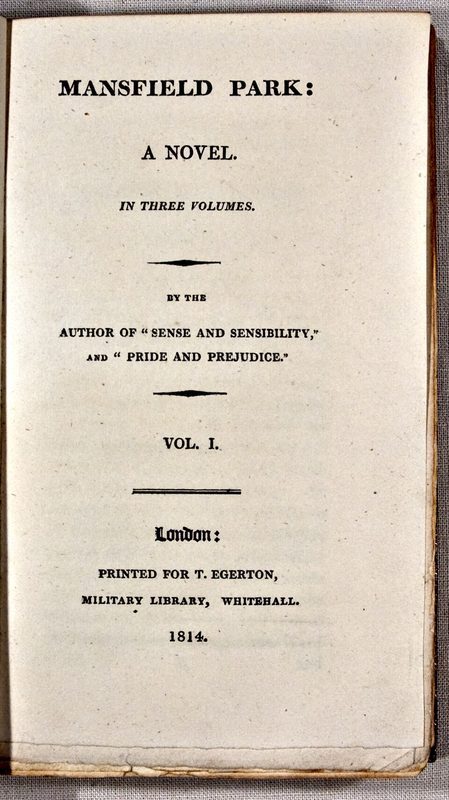 Cover of Mansfield Park