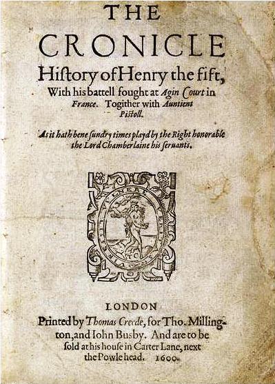 Cover of Henry V
