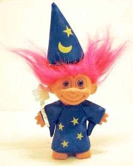 Cover of troll doll