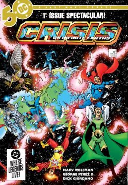 Cover of Crisis on Infinite Earths