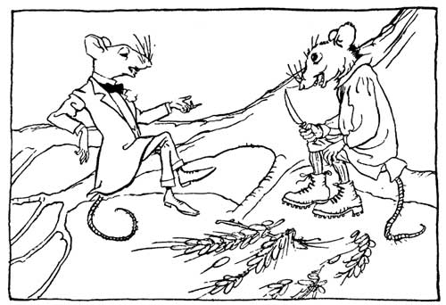 Cover of The Town Mouse and the Country Mouse