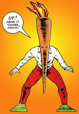 Cover of Flaming Carrot Comics
