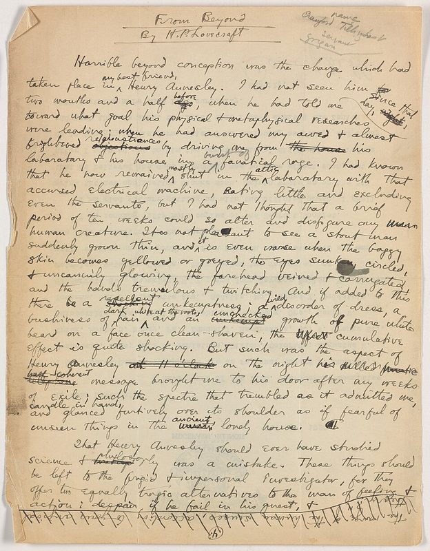 Cover of From Beyond