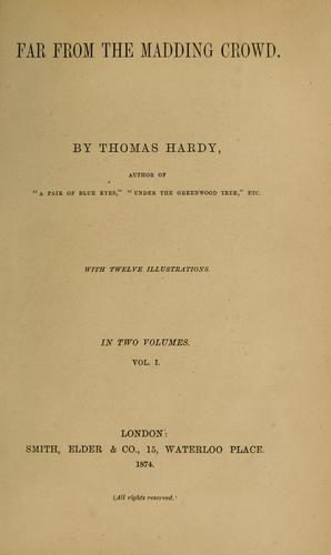 Cover of Far from the Madding Crowd