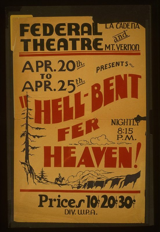 Cover of Hell-Bent fer Heaven