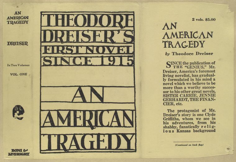 Cover of An American Tragedy