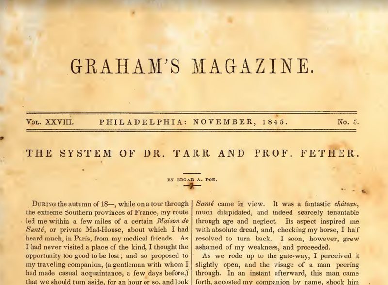 Cover of The System of Doctor Tarr and Professor Fether