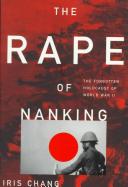 Cover of The Rape of Nanking