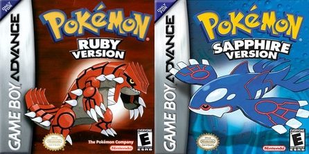 Cover of Pokémon Ruby and Sapphire